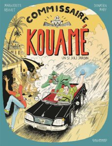 Livre jeunesse Afrique- Couverture du livre Commissaire Kouamé, 1: Un si joli jardin