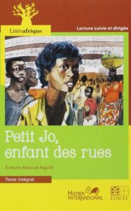 livres d’auteurs africains jeunesse- Petit Jo, enfant des rues